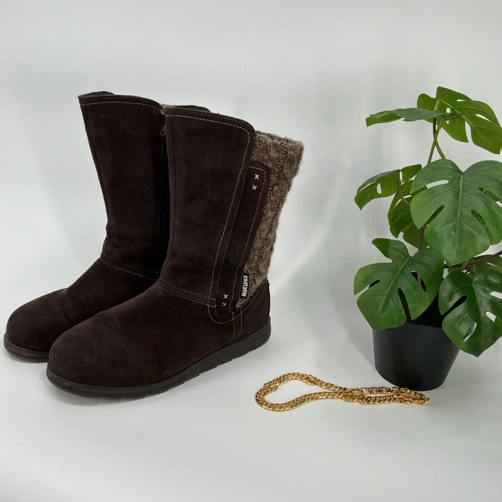 Muk Luks brown zip